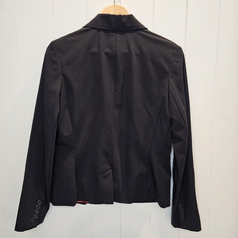 Isaac Mizrahi Blazer Women's Size Medium Black - Picture 2 of 7